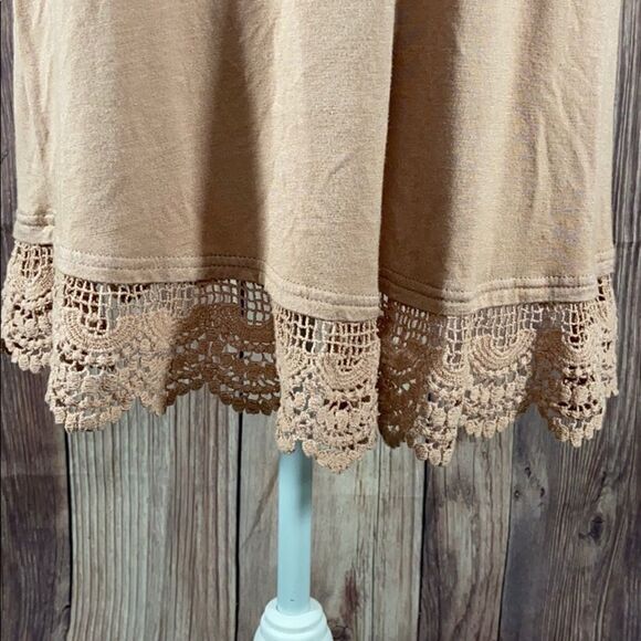 Umgee Ombré Cold Shoulder Embroidered Blouse - Picture 9 of 9